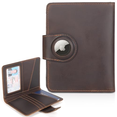 Dark Brown with AirTag Slot