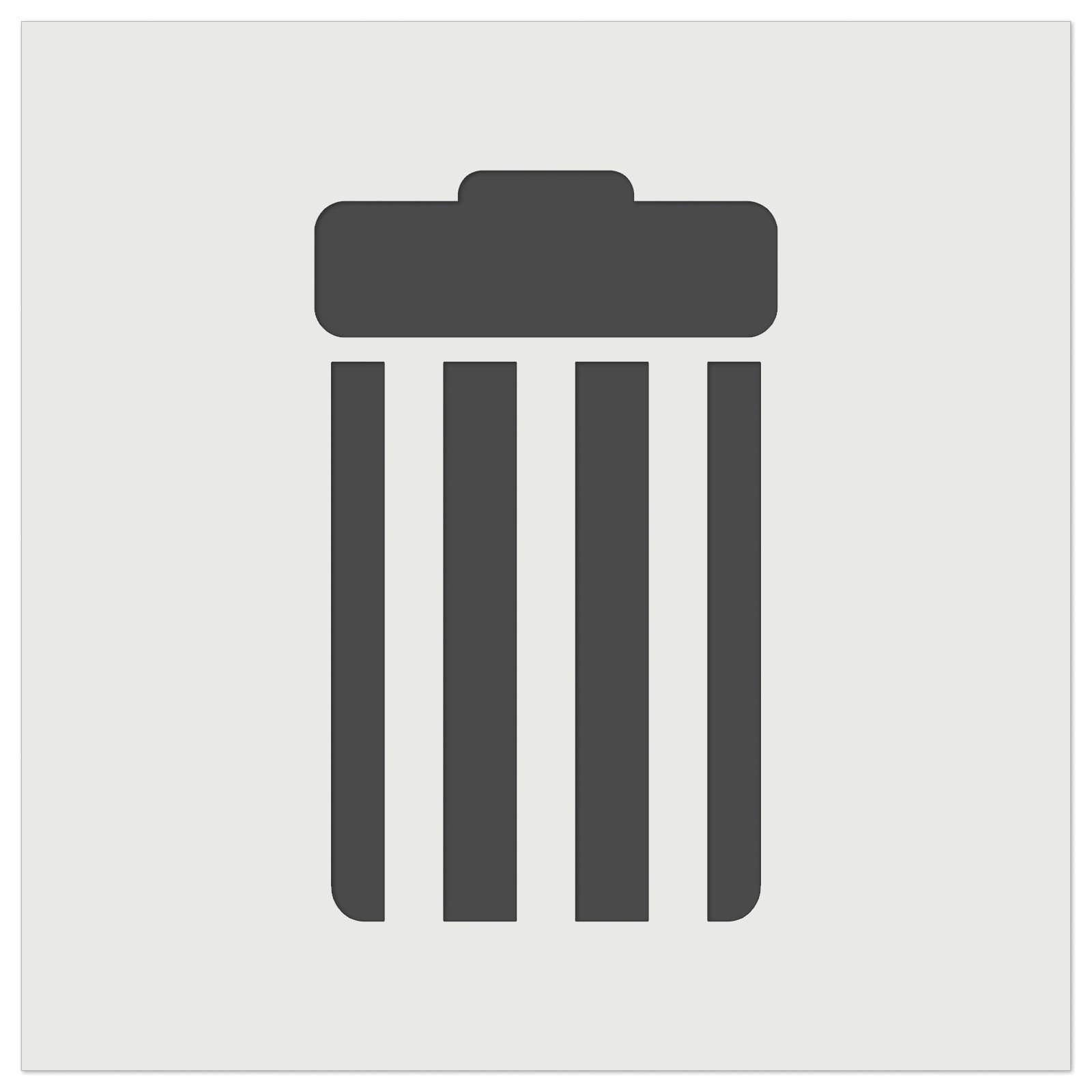 3.5 Inch Reusable Wall Stencil for DIY Cookie Decorating & Trash Can Crafts - Perfect for Baking, Home Decor & Craft Projects