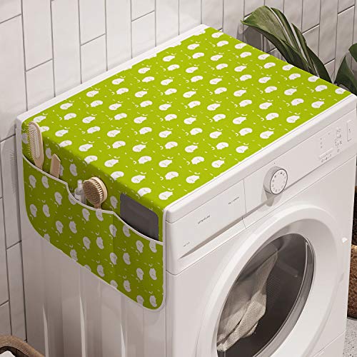 Yellow Green and White
