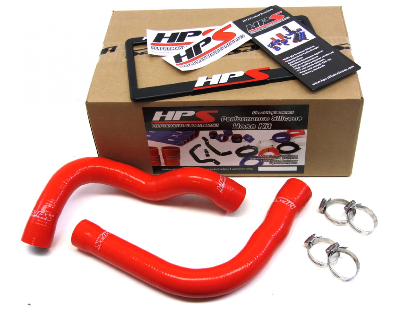 HPS 57-1007-RED High Performance Silicone Radiator Hose Kit for BMW 3 Series 5 Series 7 Series - Perfect for Engine Cooling System Upgrades & Performance Modifications
