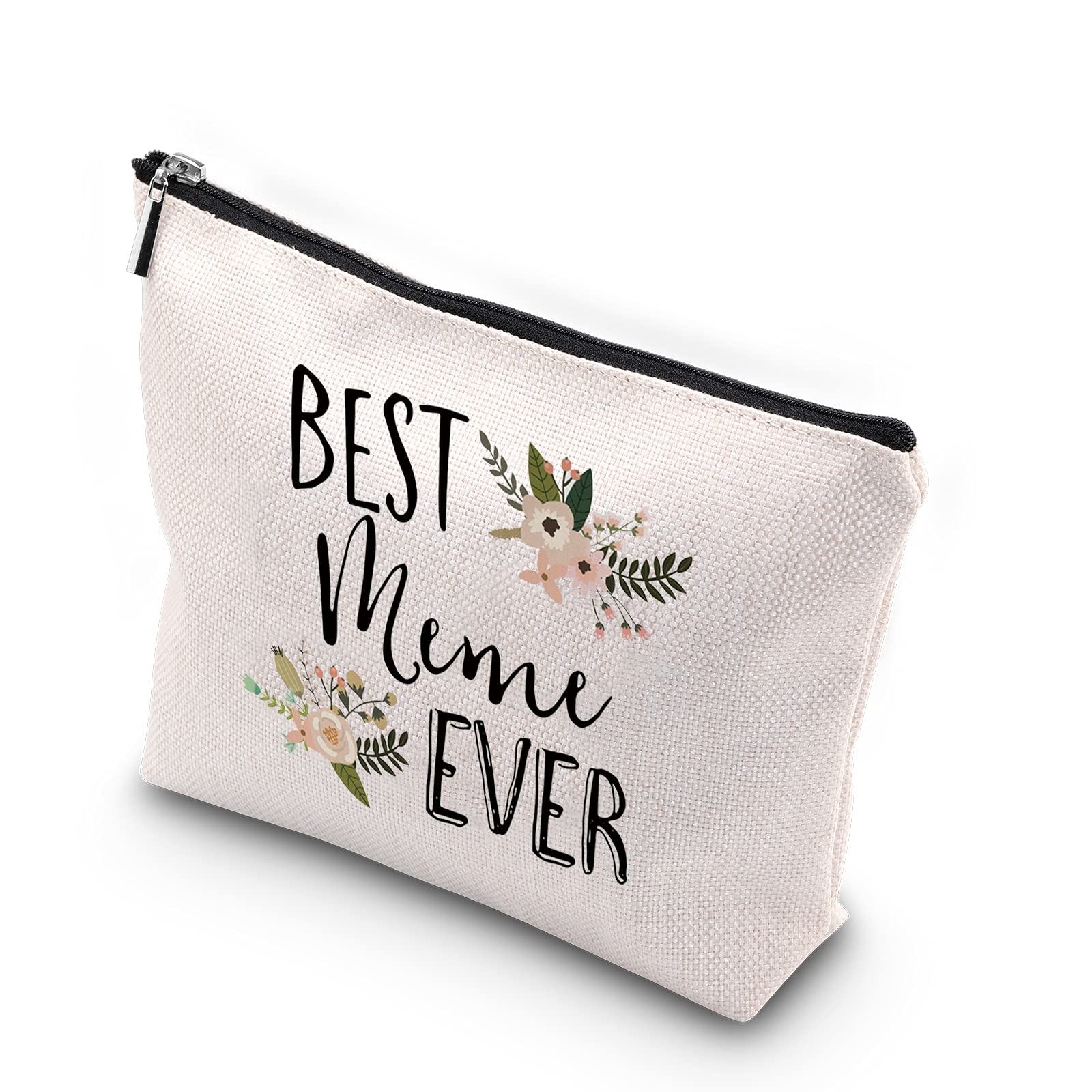 Funny Meme Makeup Bag - Best Gift for Grandma, Waterproof Travel Toiletry Pouch with Zipper - Perfect for Cosmetics, Travel Essentials & Meme Lovers