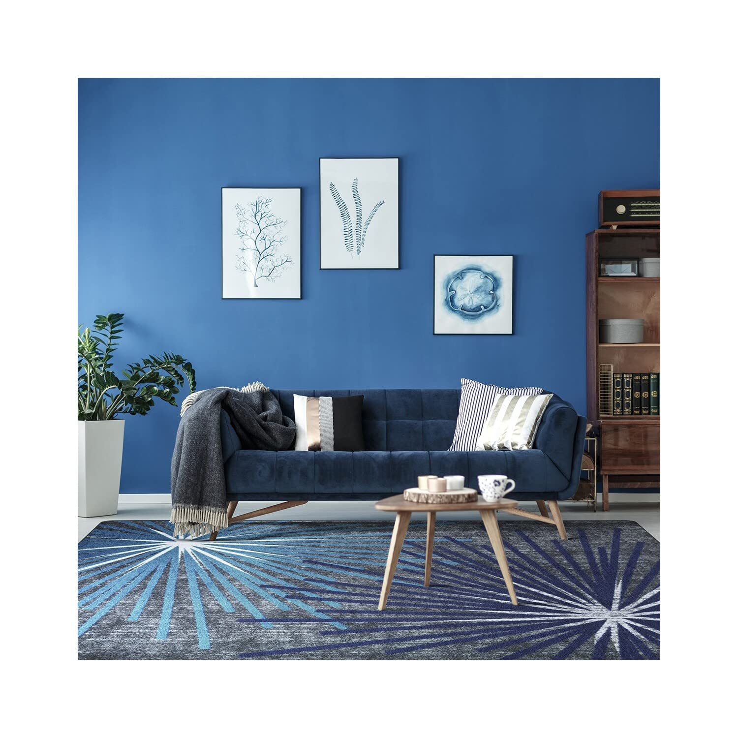 Joy Carpets Kid Essentials Sputnik 7'8