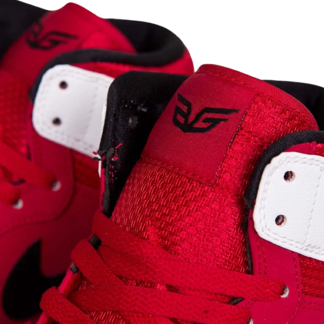 Air Jordan 1 Retro High Blake Griffin PE Sneakers - Gym Red, Black & White (332550-601) | Basketball Shoes for Men, Streetwear Fashion & Collectible Sneakers