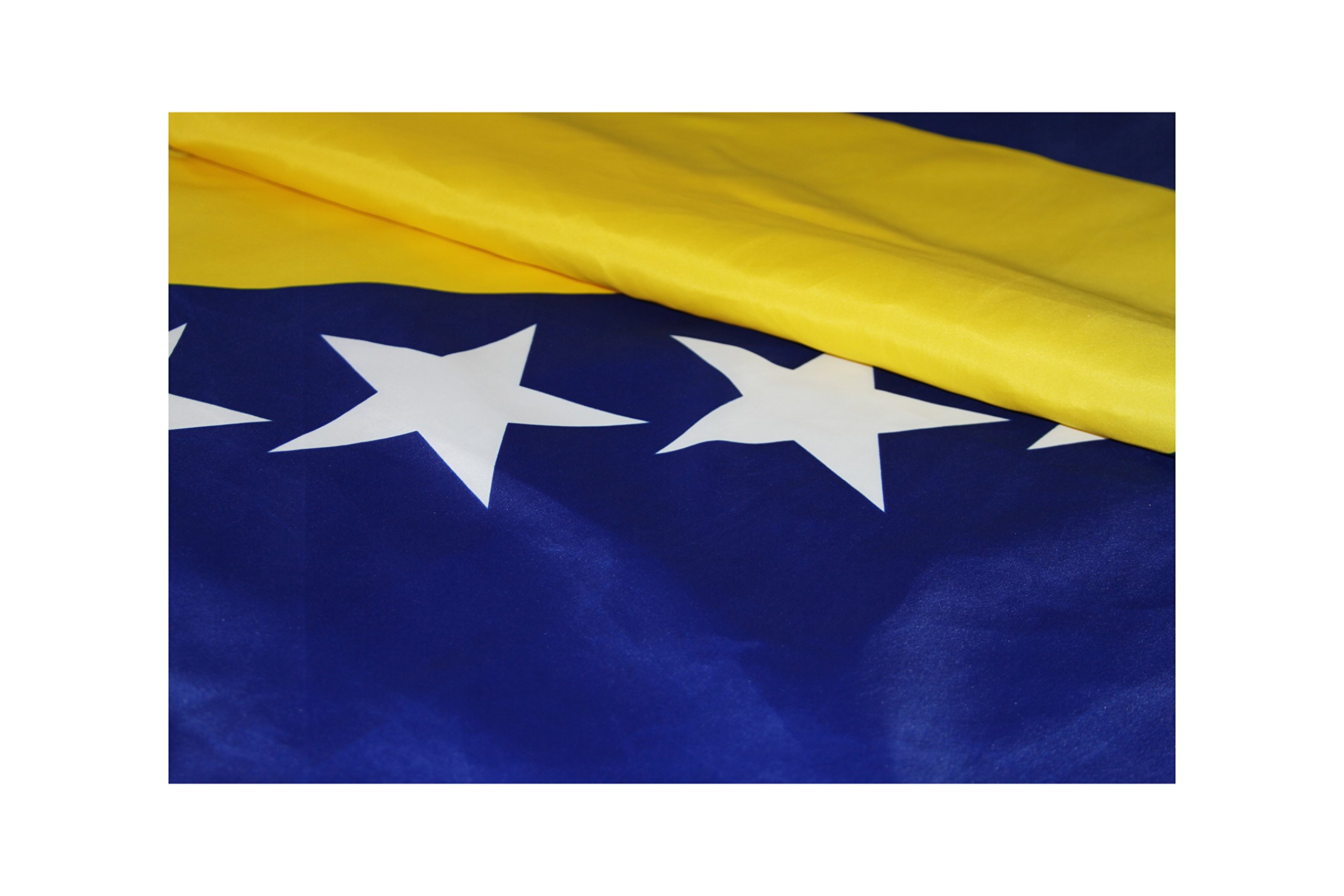 Bosnia & Herzegovina Flag 3' x 5' - Pack of 50 - Durable Polyester Outdoor & Indoor Flags for Sporting Events, Parades & National Celebrations
