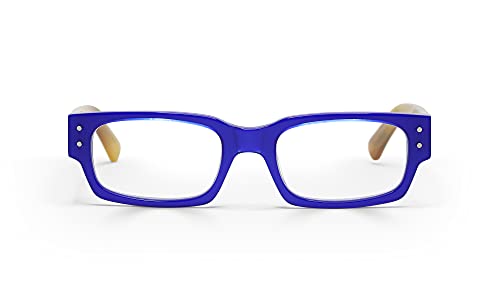 Cobalt Front With Blonde Temples