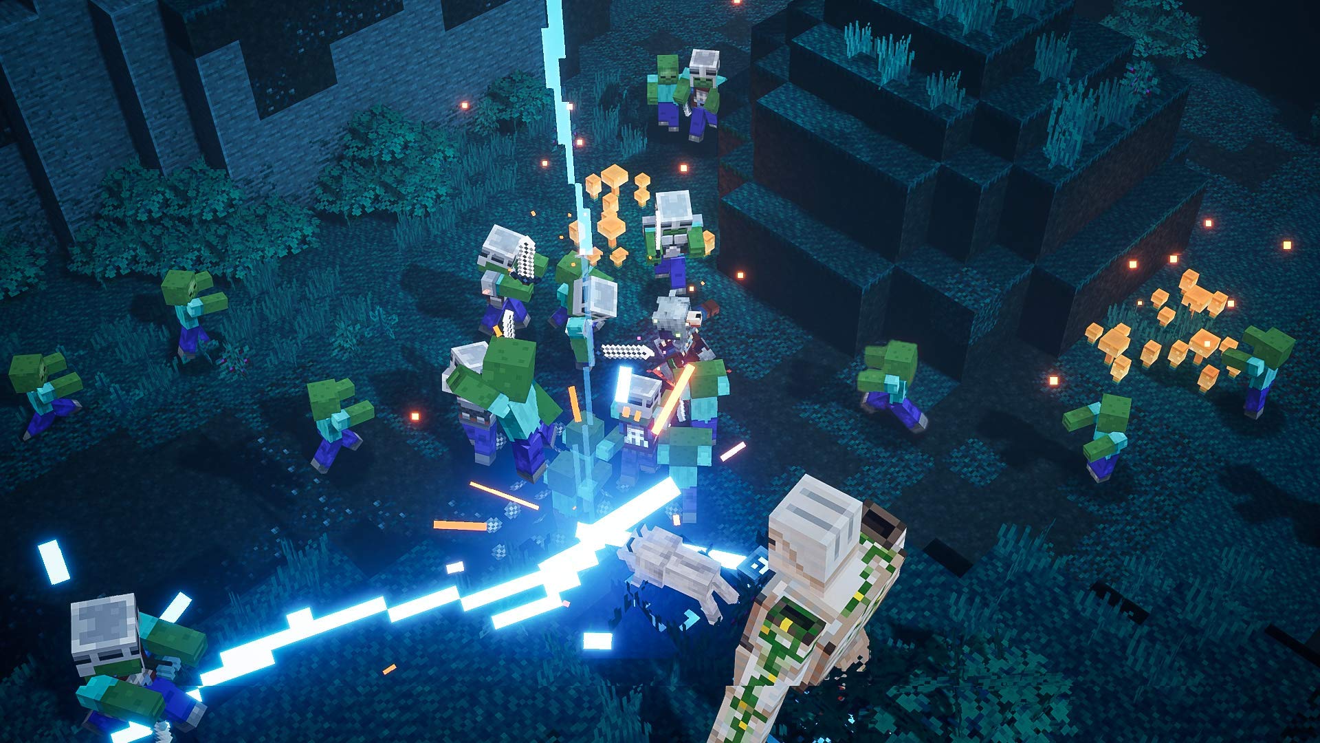 Minecraft Dungeons - Ultimate Edition for PlayStation 4 (PS4) | Action-Adventure Game with All DLCs - Perfect for Family Game Nights & RPG Fans