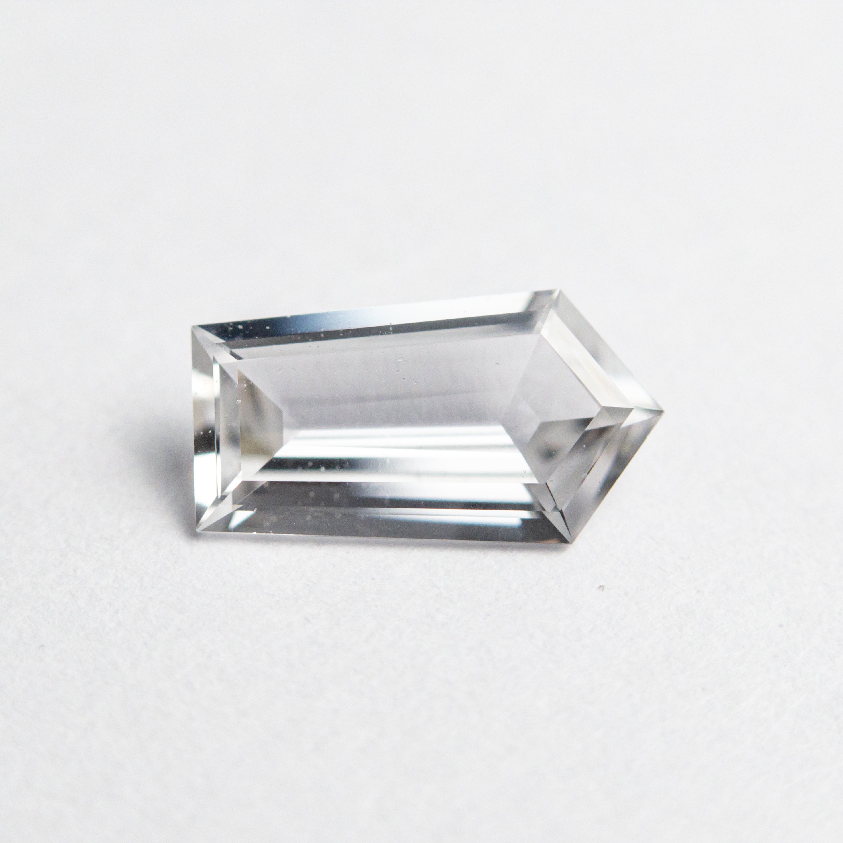 0.91ct Shield Step Cut Sapphire - 8.87x4.84x2.38mm Natural Blue Gemstone for Engagement Rings & Fine Jewelry Making