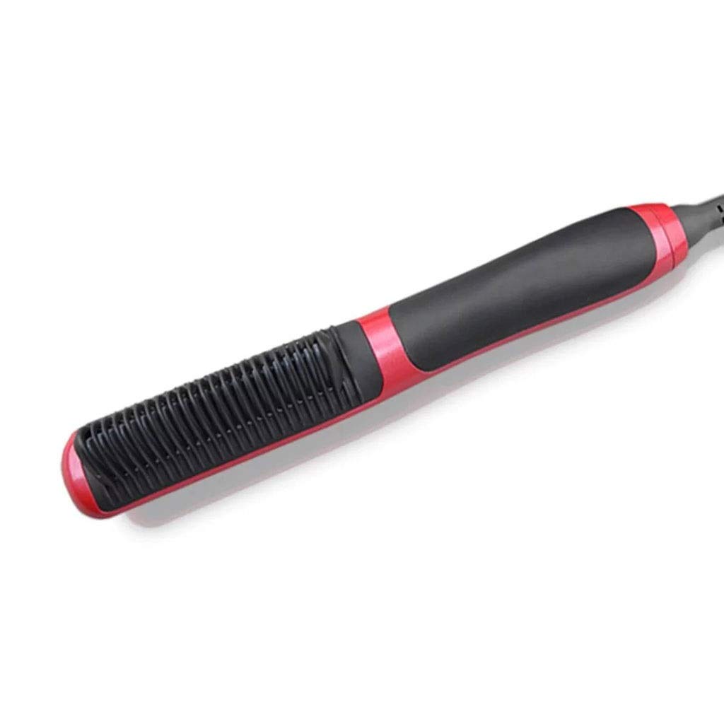 XWWDP Mini Roll Straightening & Styling Dual-Purpose Electric Hair Straightener Comb with Negative Ion Technology - Perfect for Home Use, Travel & Salon-Quality Styling