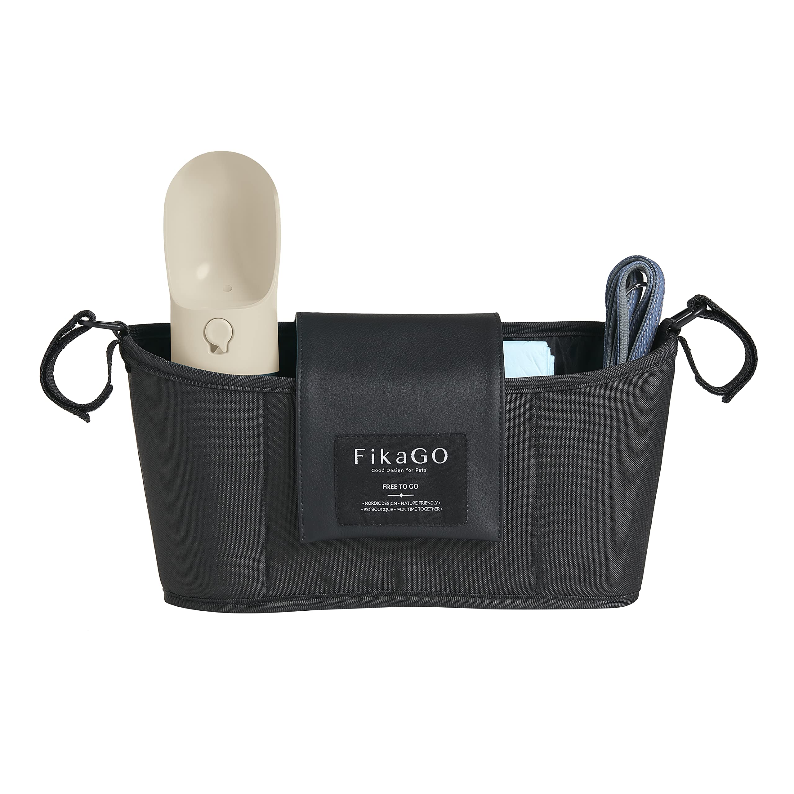 Stylish Stroller Organizer - Carry Pet Essentials On The Go for Outdoor Adventures