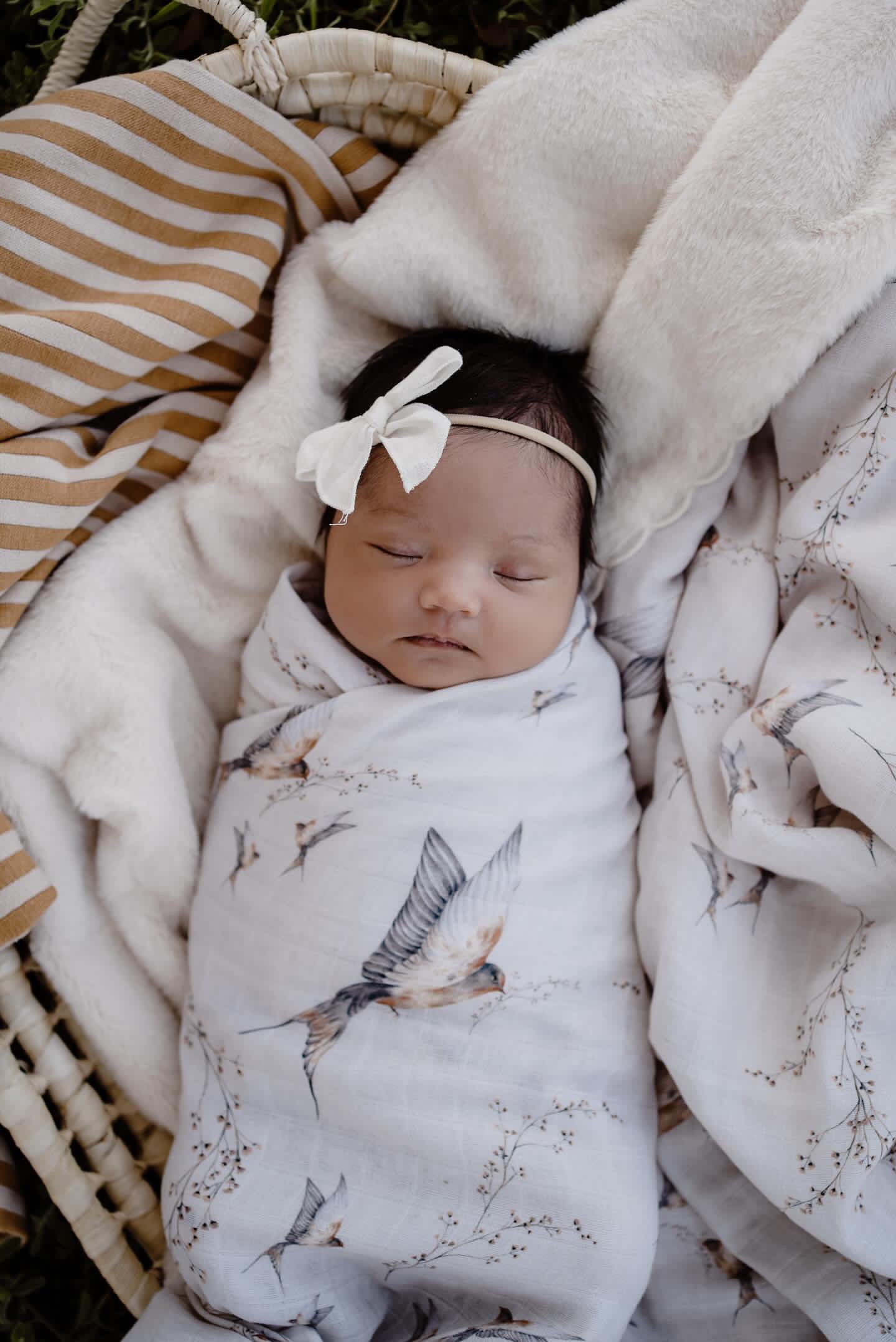 Organic Muslin Swaddle Blanket for Babies - Soft Breathable Cotton Wrap for Newborns & Infants - Perfect for Swaddling, Nursing, and Stroller Use
