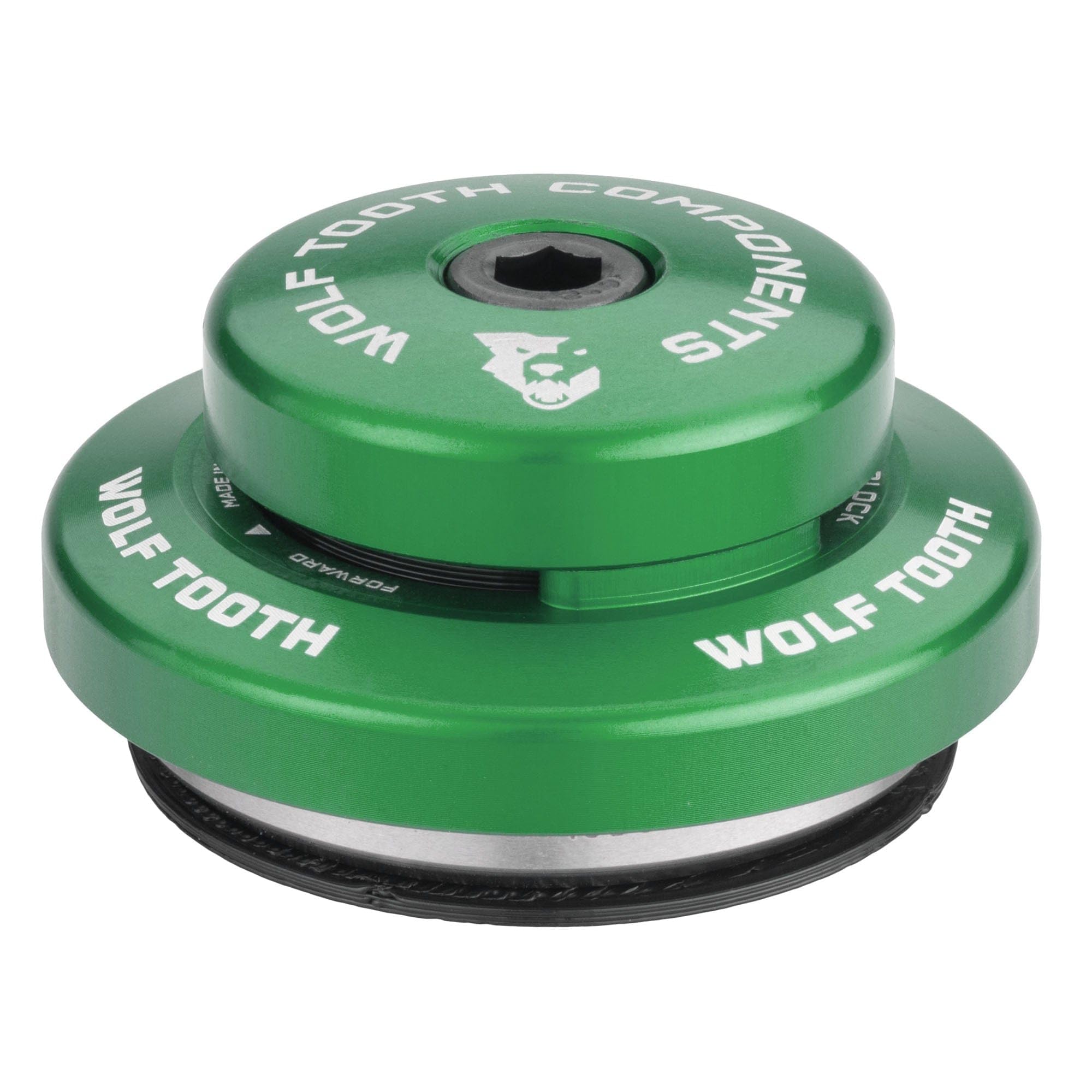 Wolf Tooth IS41/28.6 Upper Headset for Knock Block - 8mm Stack Height - Compatible with Trek Bikes - Perfect for Mountain Bike and Road Bike Headset Upgrades