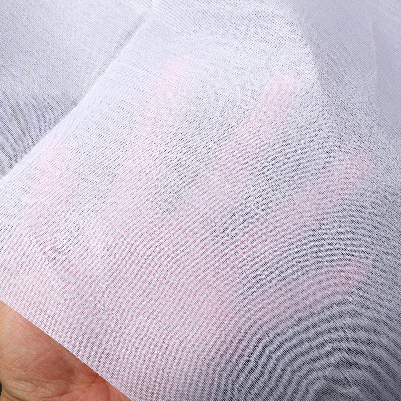 Tatuo 43 Inch x 1 Yard White Iron-On Fabric Repair Patches for Clothing - Large Adhesive Mending Patches for Holes in Pants, Knees, Elbows & Pockets - DIY Clothes Repair & Custom Designs (Ideal for Denim Jeans, Jackets & Workwear)