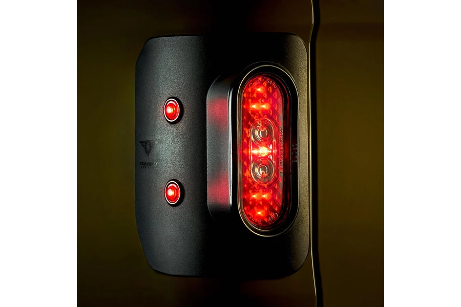 Jeep Gladiator JT Combat Off-Road LED Tail Light Kit - Waterproof & Durable Pair for Enhanced Night Driving & Off-Road Adventures