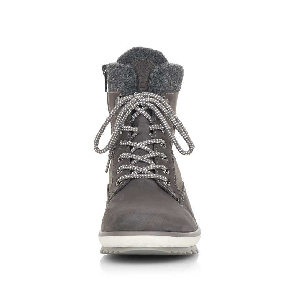 Remonte Women's Waterproof Winter Snow Boots - Insulated Warm Ankle Boots for Cold Weather, Hiking & Outdoor Activities