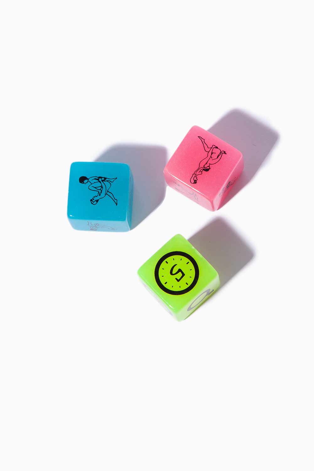 Glow in the Dark Sex Dice - Romantic Couple's Game for Bedroom Fun & Intimate Nights - Perfect for Date Nights, Anniversaries, and Spicing Up Relationships