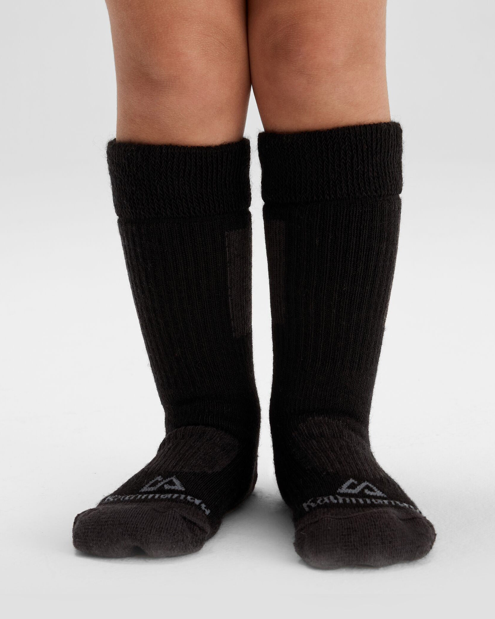 Kids' Thermal Socks 2-Pack - Black & Navy Blue for Winter Warmth | Cozy Cold Weather Socks for Boys & Girls | Perfect for Snow Boots, School & Outdoor Activities