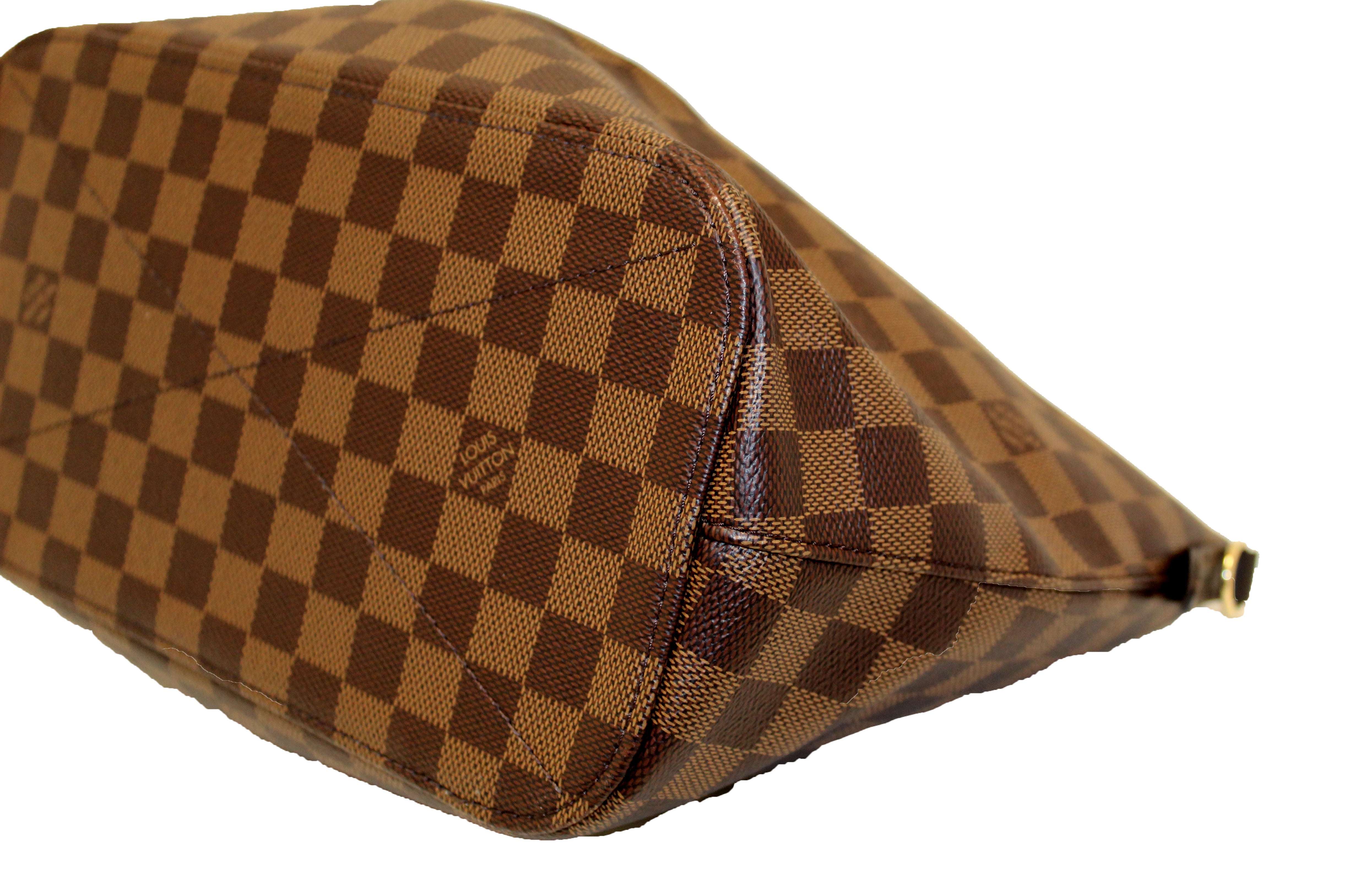 Authentic Louis Vuitton Damier Ebene Canvas Siena MM Handbag for Women | Luxury Designer Tote Bag | Perfect for Work, Travel & Everyday Use