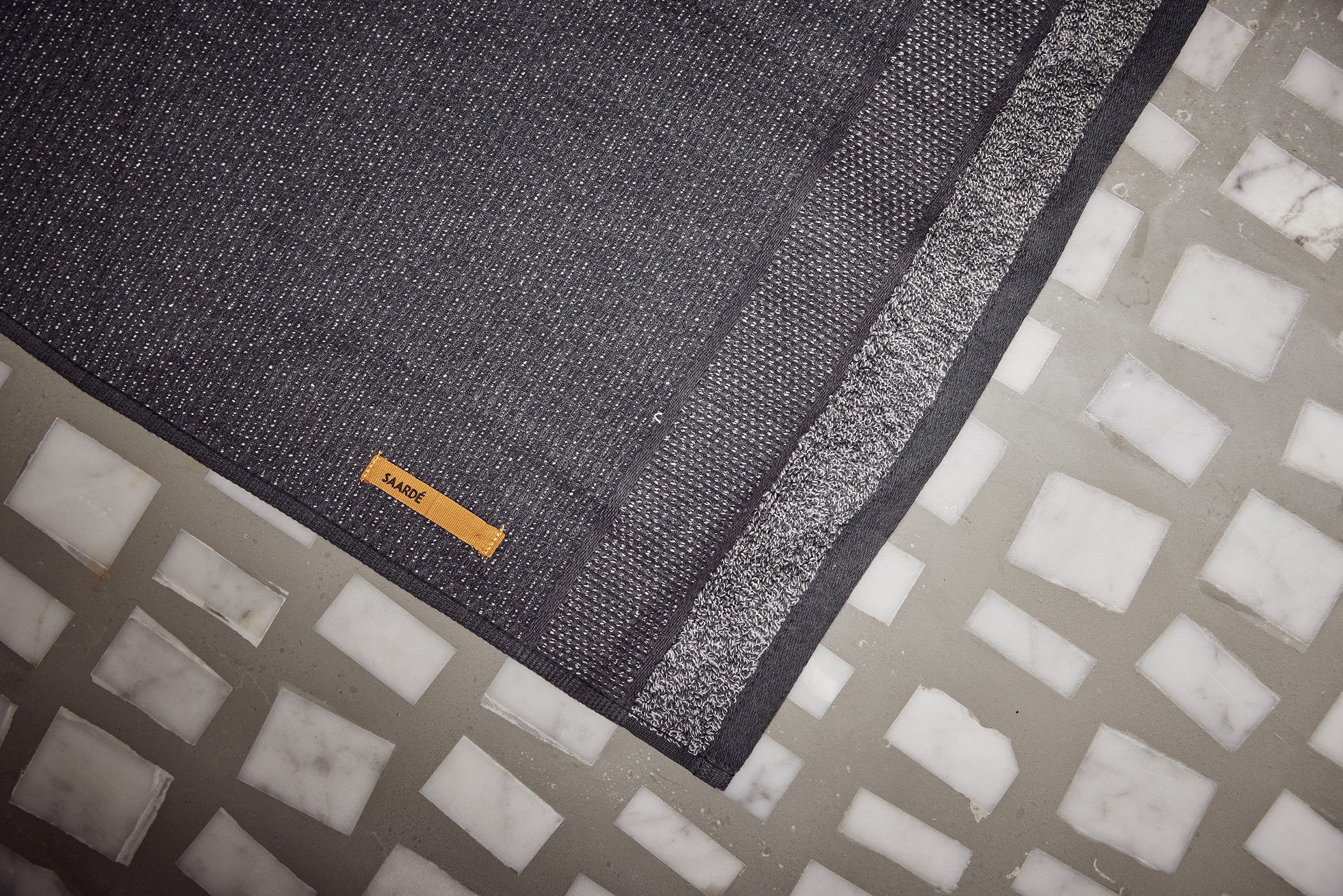 Premium Cocoon Towel Collection - Ultra Soft & Absorbent Charcoal Gray Bath Towels for Spa, Gym & Luxury Home Use