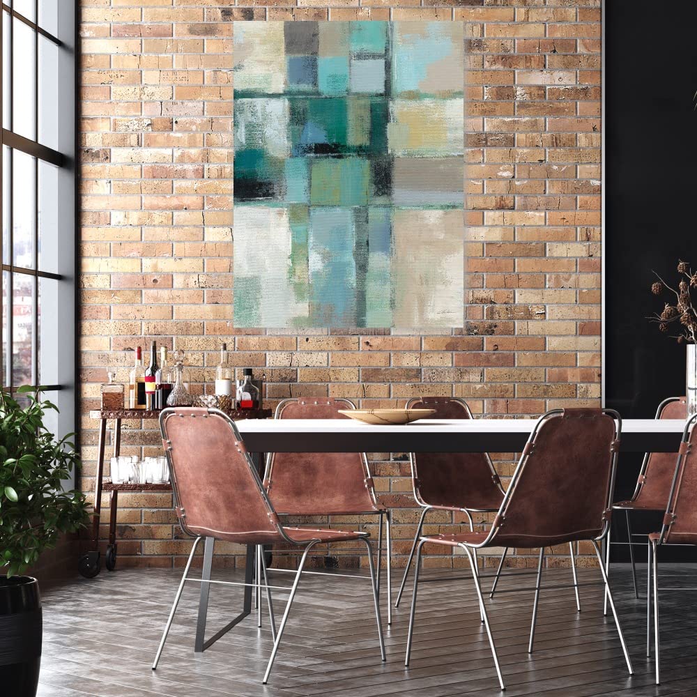 Willowbrook Fine Art Canvas Wall Decor - Bright Spots Abstract Painting for Living Room, Bedroom, Office & More - Ready to Hang 42x56 Inches - Perfect for Modern Home & Office Interior Design