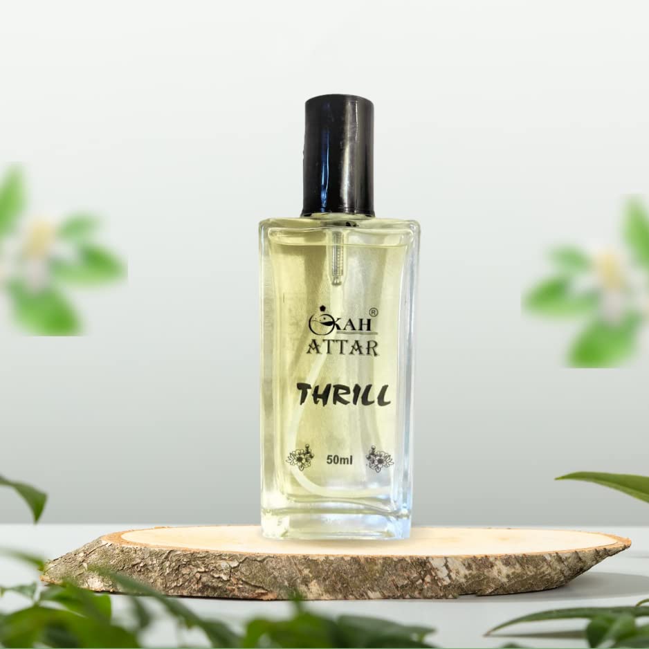 Kah Attar Bold Thrill Unisex Eau De Parfume - 50ml (Pack of 2) | Long-Lasting Fragrance for Men & Women | Perfect for Date Night, Office & Special Occasions