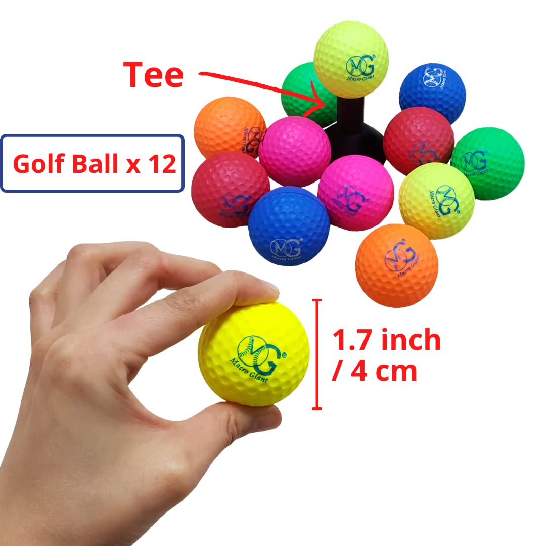 Premium Golf Putting Mat Set with Auto Ball Return - 12 PU Foam Balls, 3M (118