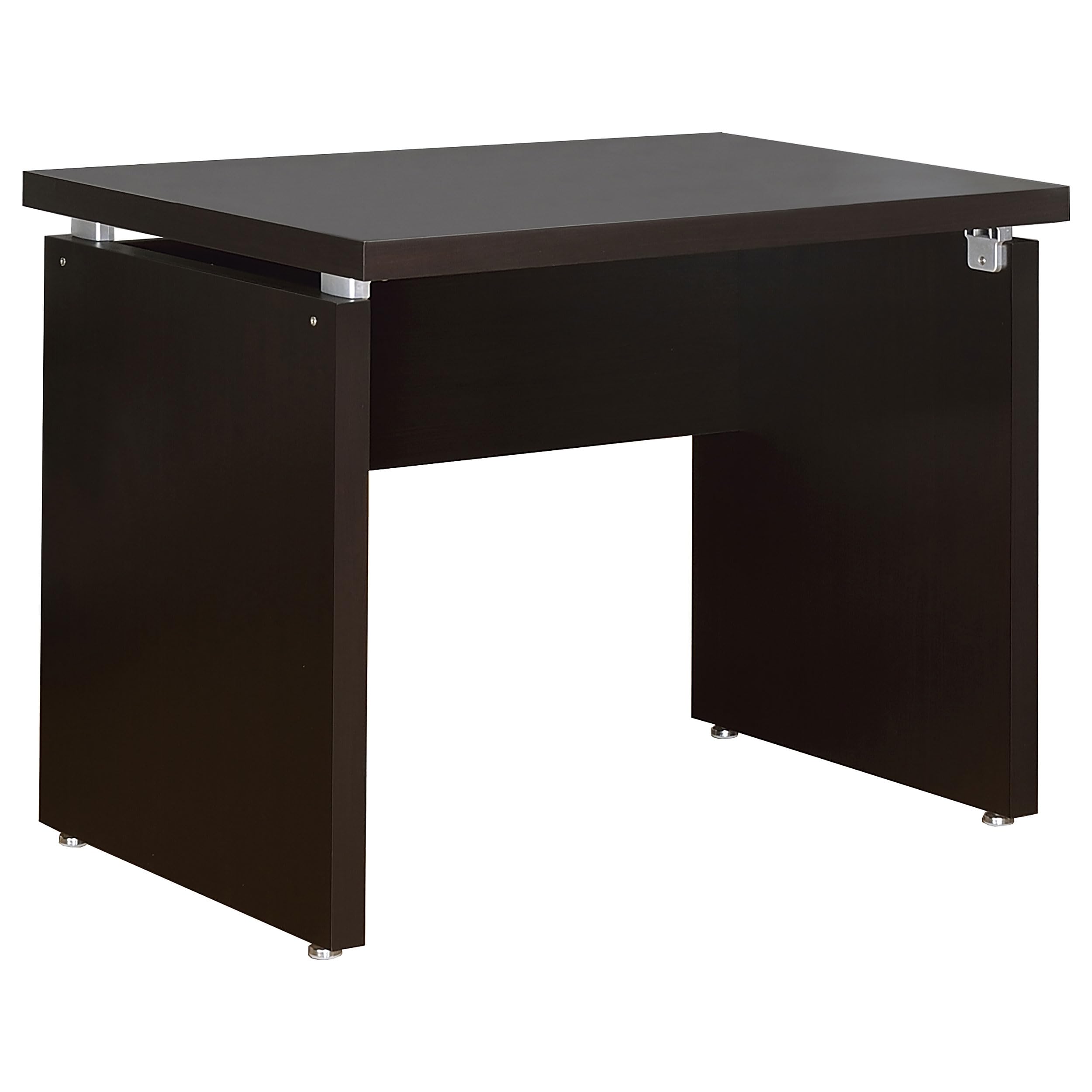 Coaster Home Furnishings Skylar Extendable Dining Table in Cappuccino Finish - Perfect for Small Spaces, Kitchen Nooks & Apartment Dining Areas