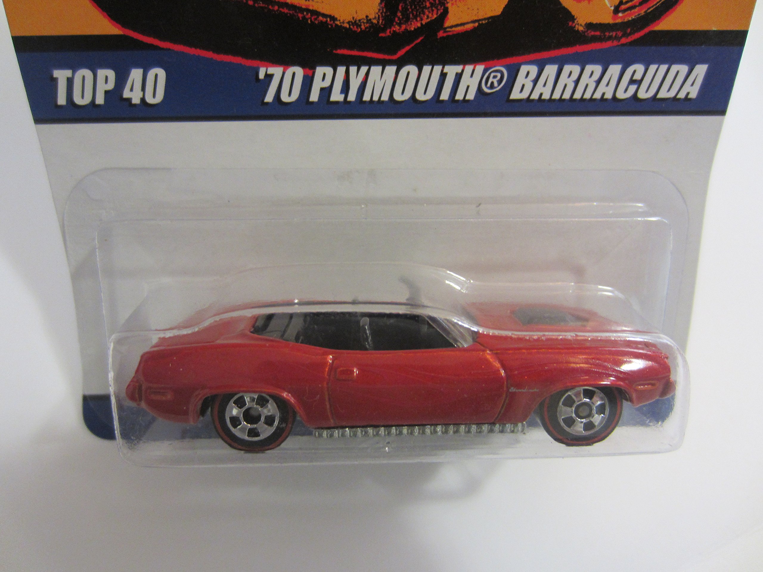 Hot Wheels Since 68 Top 40 '70 Plymouth Barracuda #16 of 40 - Classic Diecast Car for Collectors & Kids - Perfect for Display, Play & Gifts
