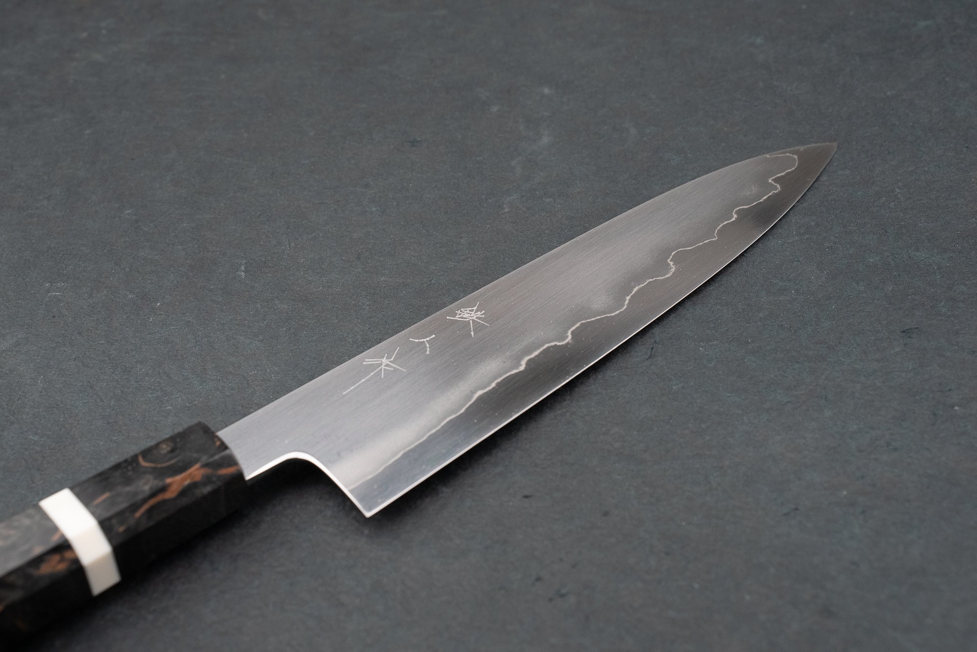 Premium Tetsujin Hamono Ginsan Ukiba Gyuto 210mm Japanese Chef Knife - High Carbon Stainless Steel Blade for Professional Cooking, Slicing & Precision Cutting - Perfect for Chefs, Home Cooks & Culinary Enthusiasts