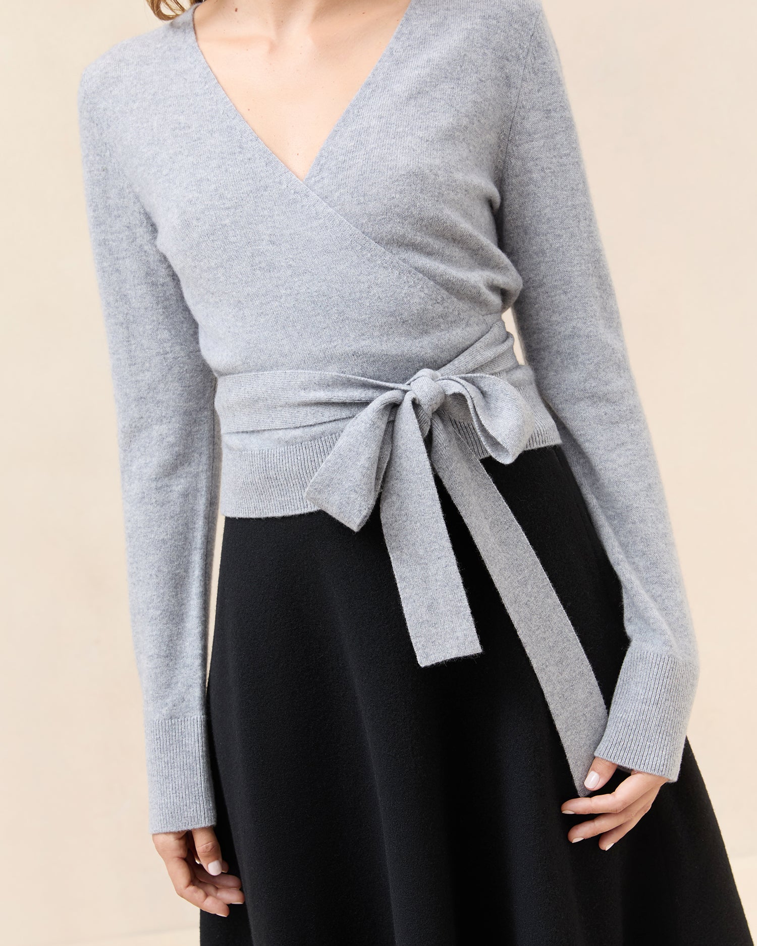 Bonnie Wrap Cashmere Cardigan Women's Soft Luxury Sweater - Perfect for Office, Travel & Cozy Evenings
