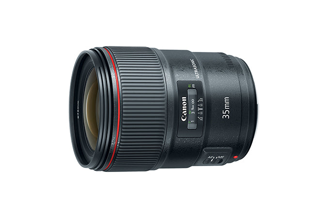 Canon EF 35mm f/1.4L II USM Wide Angle Lens for Photography - Perfect for Portraits, Landscapes & Low Light Shooting