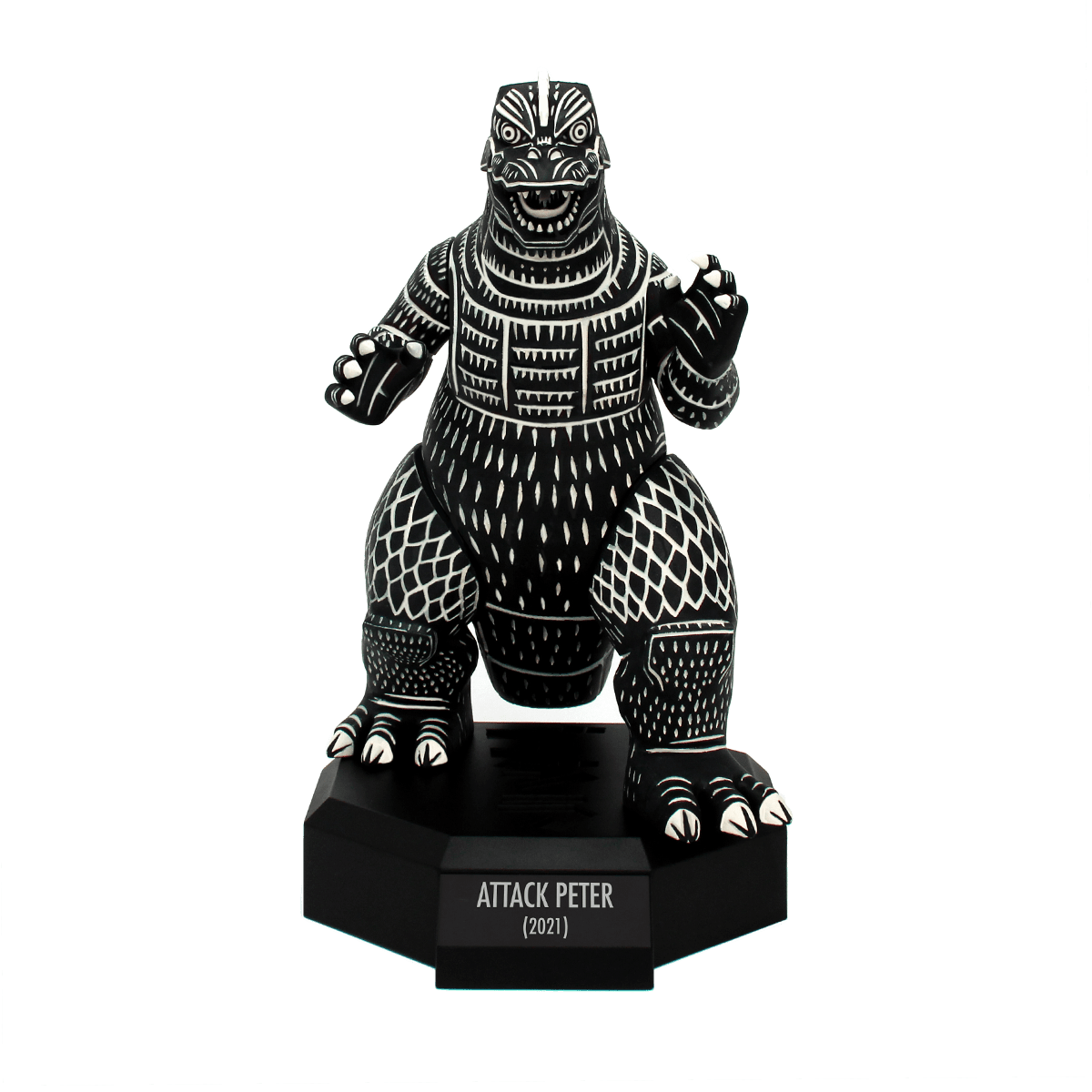 Godzilla Museum: Attack Peter - Official Collectible Figure for Fans & Movie Enthusiasts | Perfect for Display, Gifts, and Pop Culture Collections