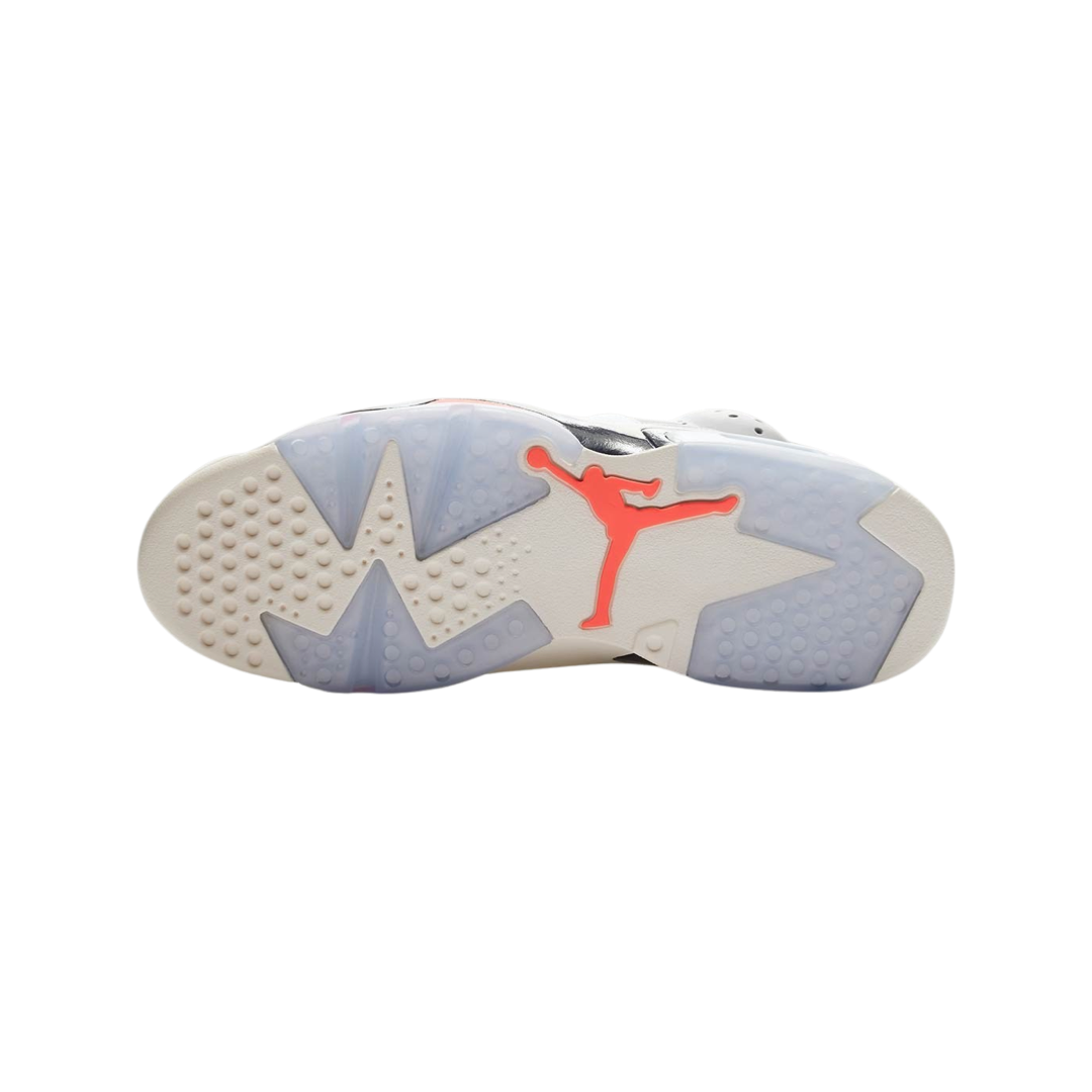 Air Jordan 6 Retro Tinker White Infrared 23 Black Neutral Grey Basketball Shoes - Men's Sneakers for Streetwear & Casual Style