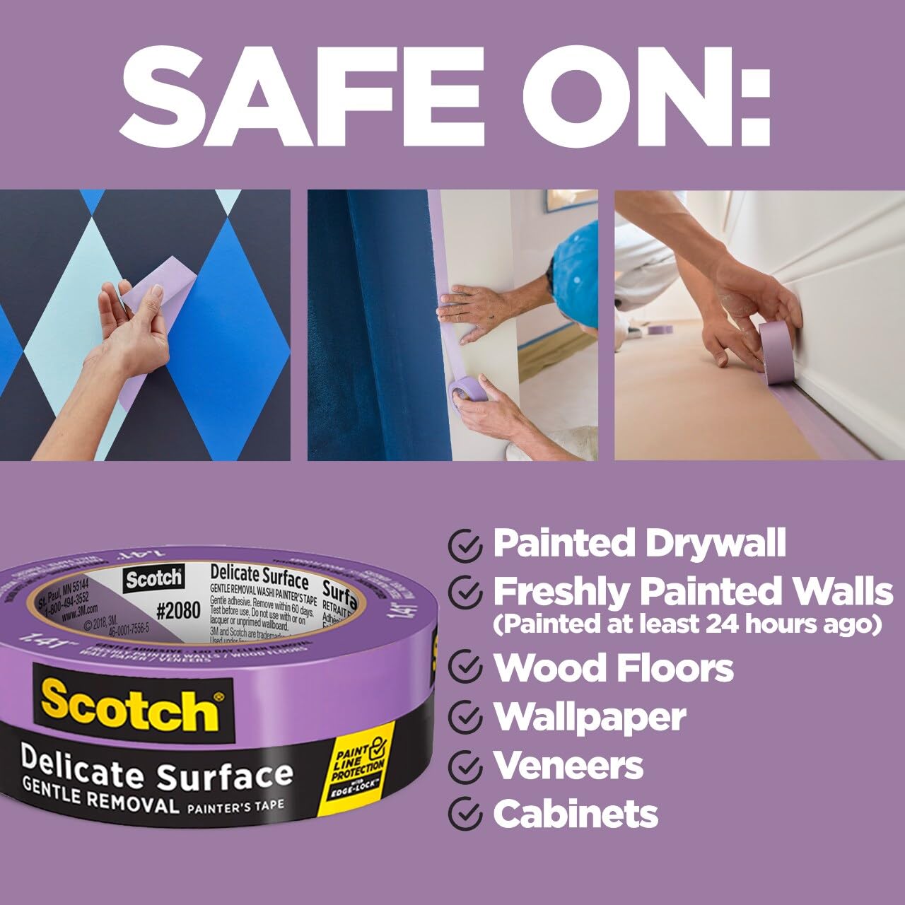 Scotch Delicate Surface Painter's Tape - 1.41