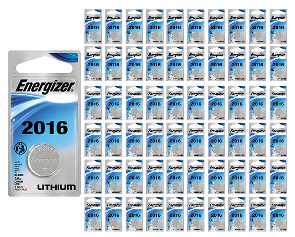72 Pack Energizer CR2016 3V Lithium Coin Button Batteries - Long-Lasting Power for Watches, Calculators, Key Fobs & Medical Devices (Fresh Stock)