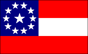 1st National 10 Stars in Circle & Center 2'x3' Flag - Rough Tex® 68D Nylon - Durable Outdoor & Indoor Display for Patriotic Decor