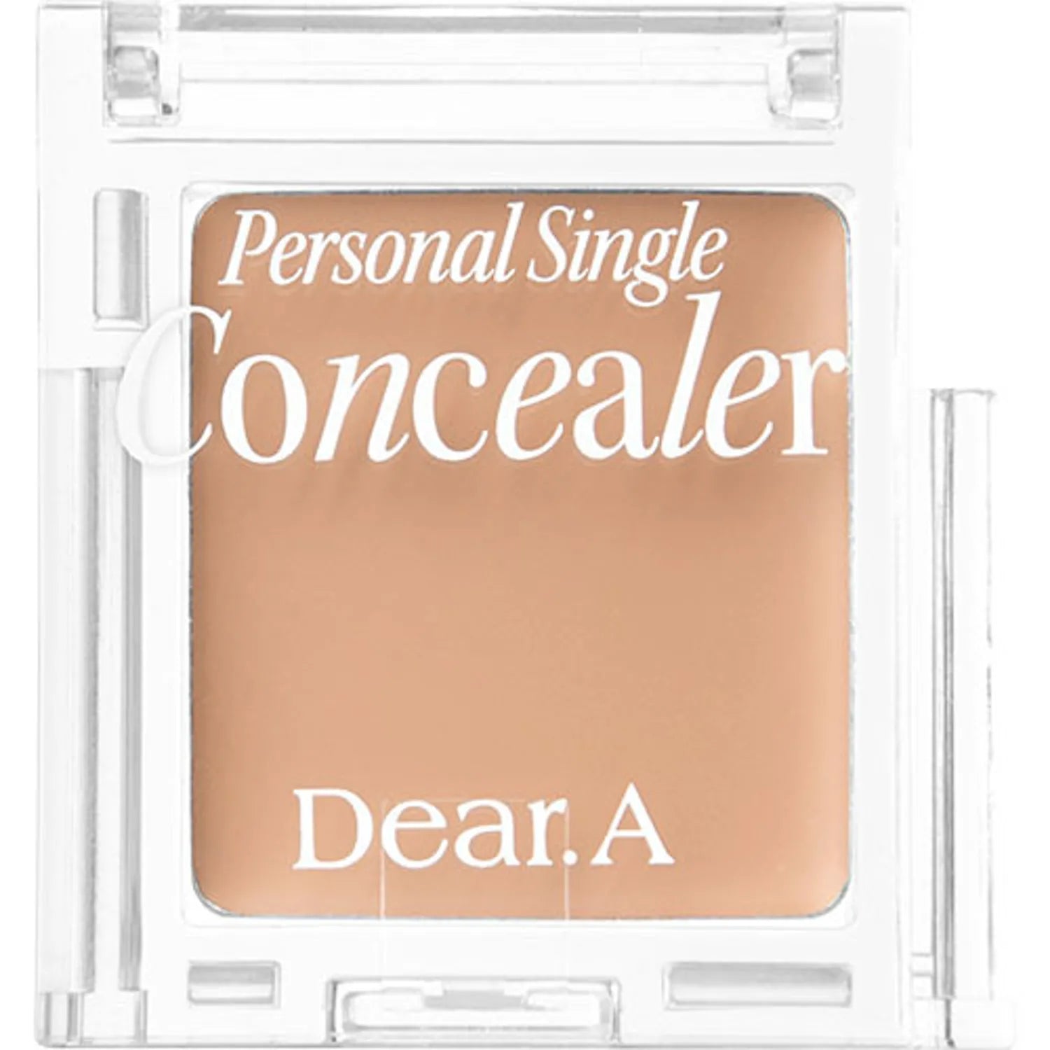 Dear.A Personal Single Concealer 1.8g - Natural Coverage, Long-Lasting & Waterproof - Perfect for Dark Circles, Blemishes & Imperfections - Ideal for Everyday Makeup & On-the-Go Touch Ups