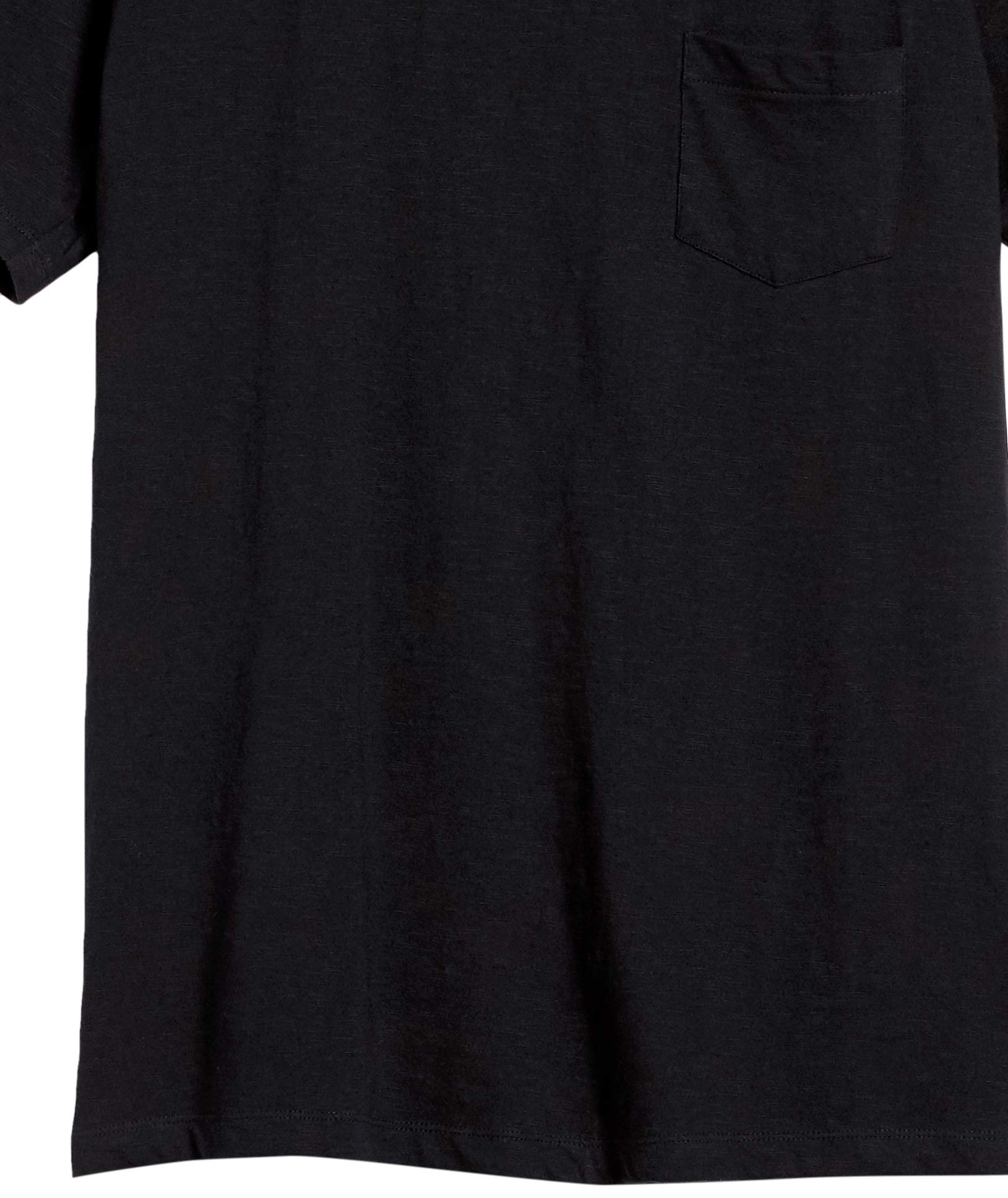 Soft Lightweight Pocket T-Shirts for Men - 100% Organic Cotton | Comfortable Casual Wear for Everyday, Travel & Outdoor Activities