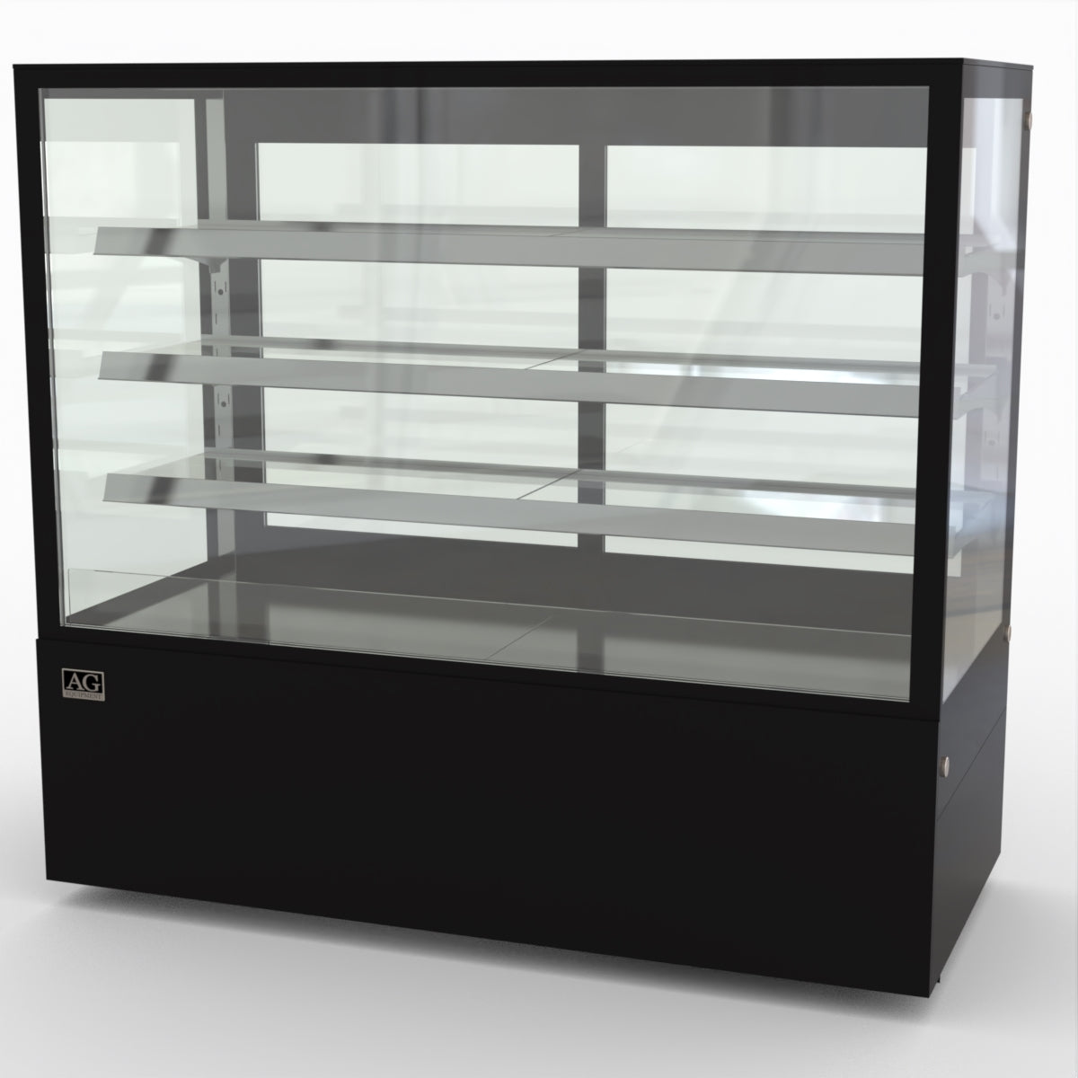 AG Commercial 4-Tier Glass Door Display Refrigerator - 506L Capacity, 1500mm Height - Perfect for Supermarkets, Restaurants & Convenience Stores