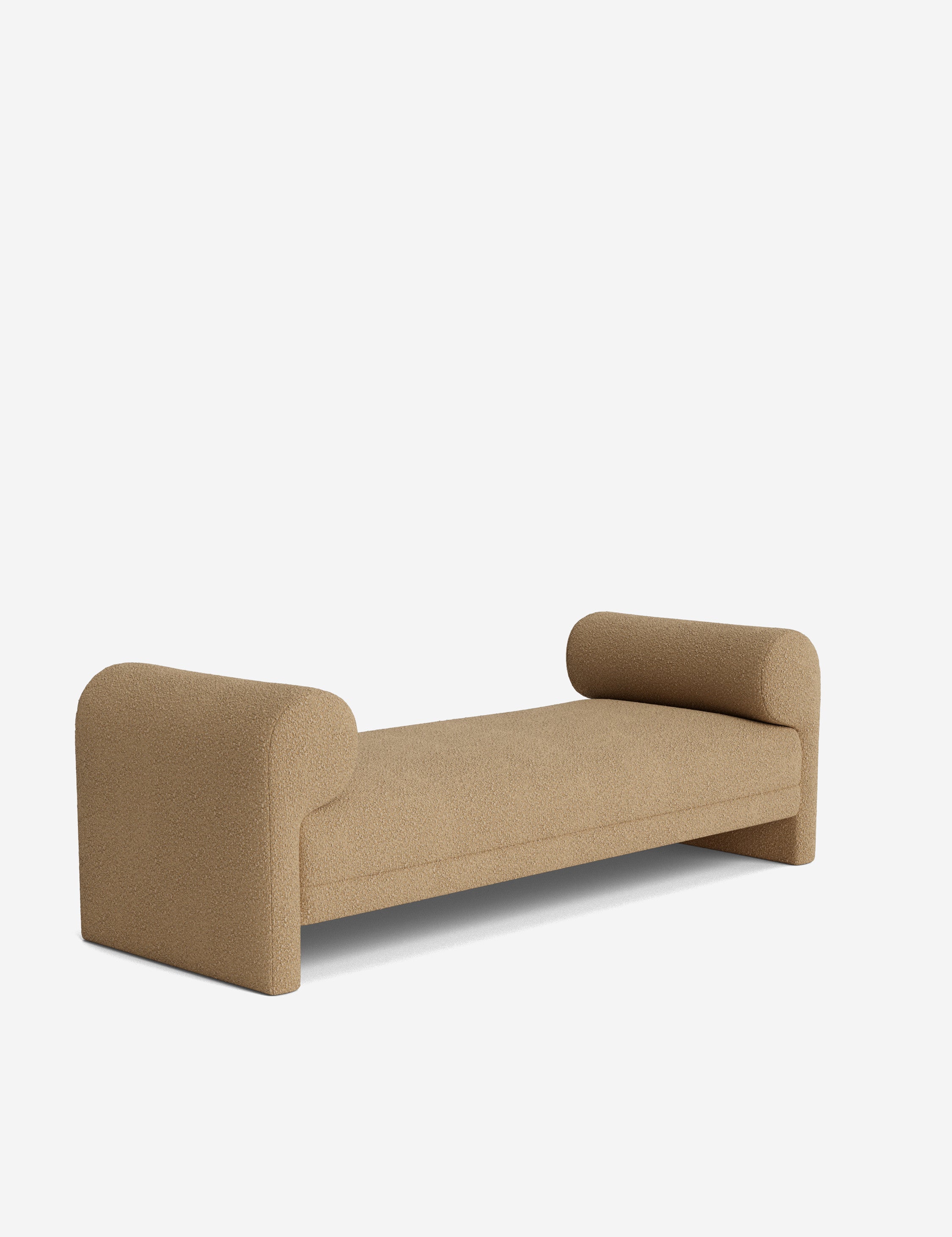 Carson Bench - Modern Wooden Bench with Sturdy Metal Legs for Living Room, Bedroom, or Entryway - Perfect for Home Decor and Extra Seating