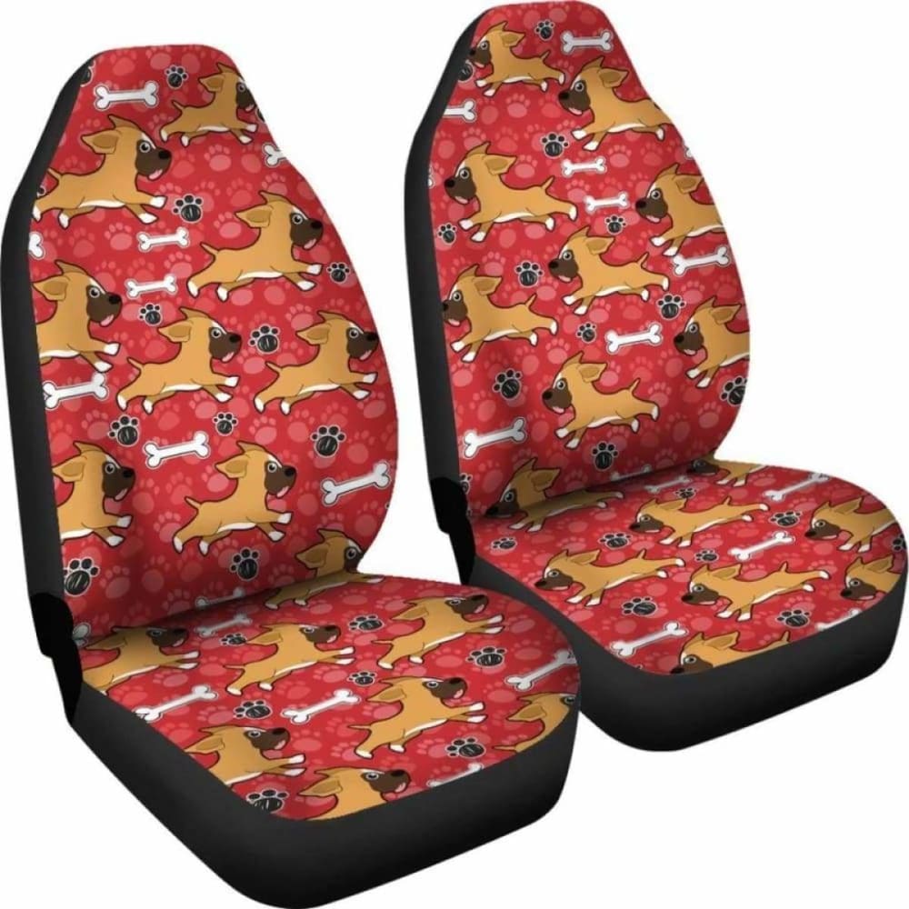 Premium Boxer Car Seat Covers - Universal Fit for Most Vehicles (Model 061 102918) - Protect & Upgrade Your Car Interior for Daily Commute & Road Trips