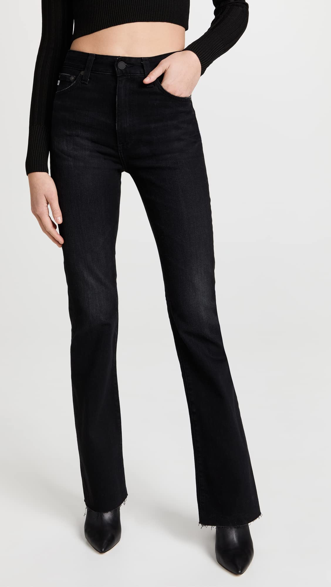 AG Adriano Goldschmied Women's Alexxis Boot Cut Jeans - Classic Denim Pants for Casual Wear & Night Out | Stretch Comfort Fit for Everyday Style