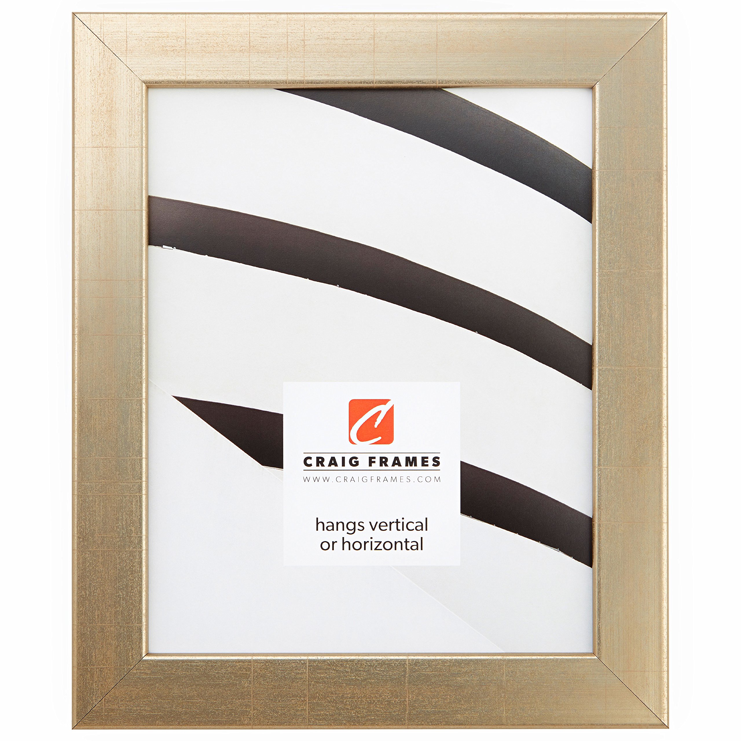 Craig Frames Avalon 223 Vintage Gold Picture Frame 12x36 Inch - Perfect for Wall Art, Family Photos, and Home Decor