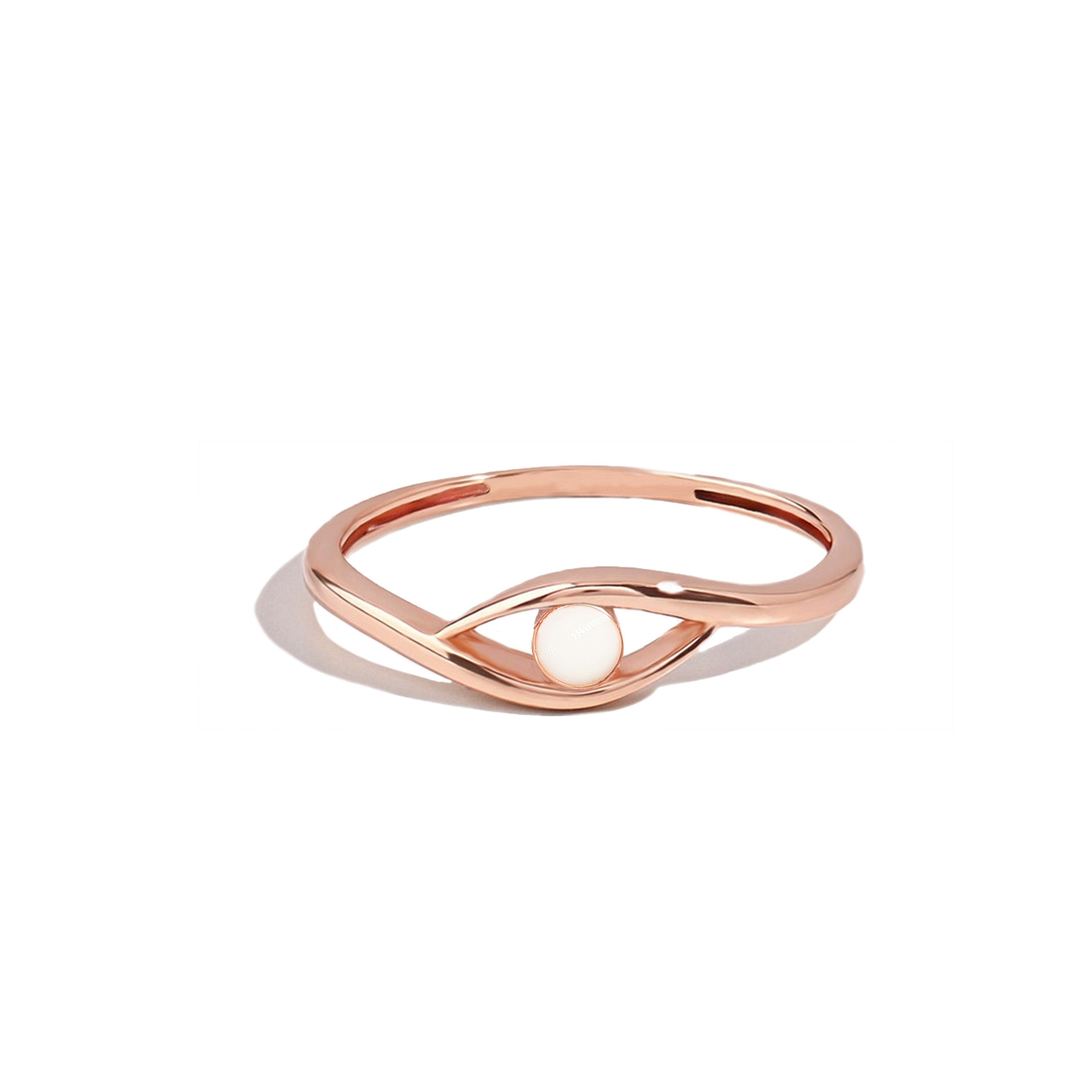 Serene Circle: Breastmilk Keepsake Ring - Unique Memorial Jewelry for Cherishing Baby Memories | Perfect Gift for New Moms & Breastfeeding Mothers