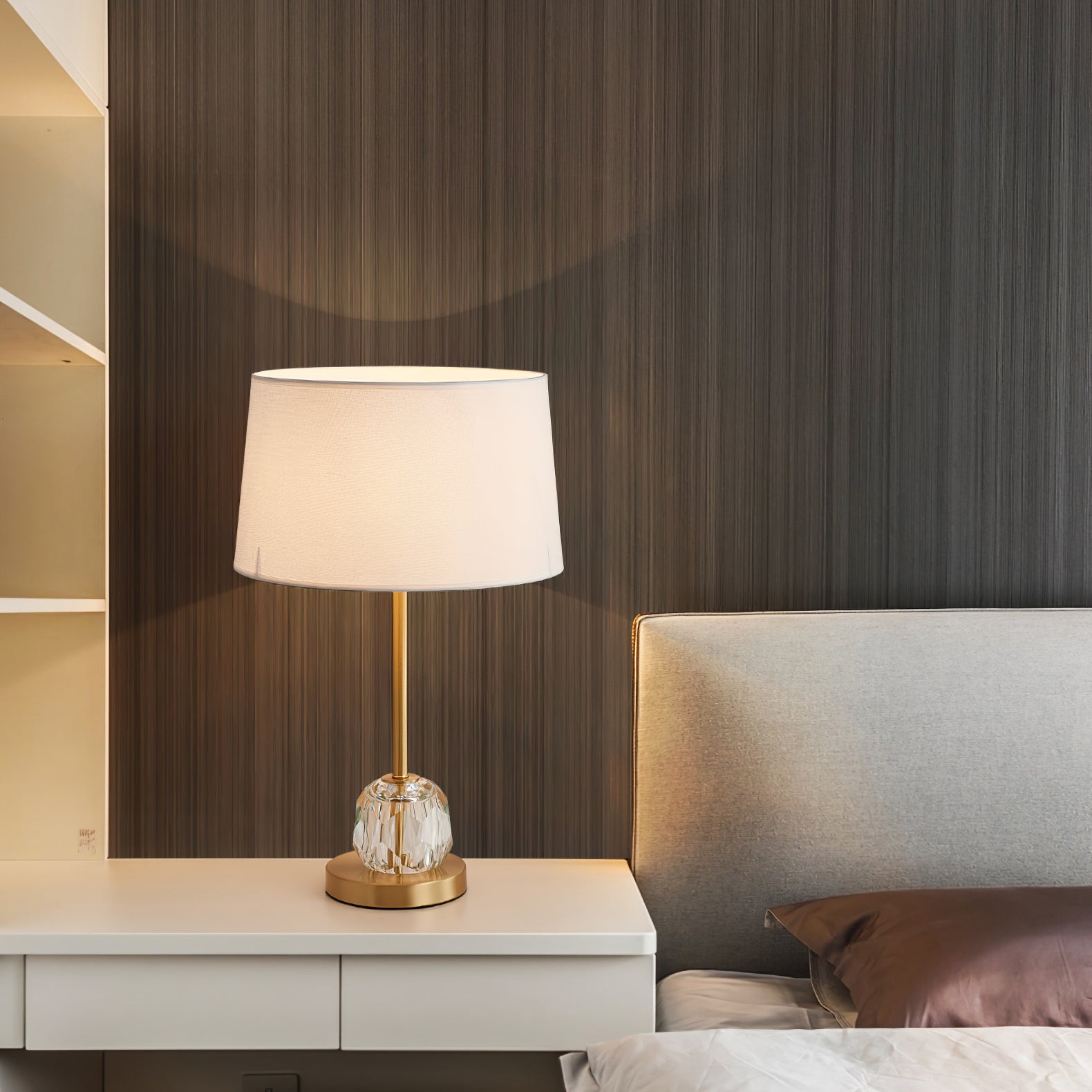 Clom Table Lamp - Modern LED Desk Lamp with Adjustable Brightness & Color Temperature for Home Office, Bedroom, and Study Room | Perfect for Reading, Working, and Relaxing