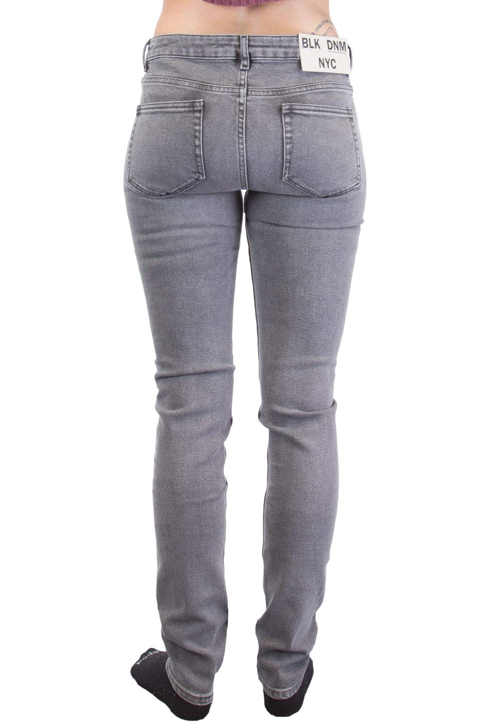 Women's Super Skinny Jeans - High Waist Stretch Denim Pants in Ferris Grey | Trendy Slim Fit for Casual Wear & Night Out