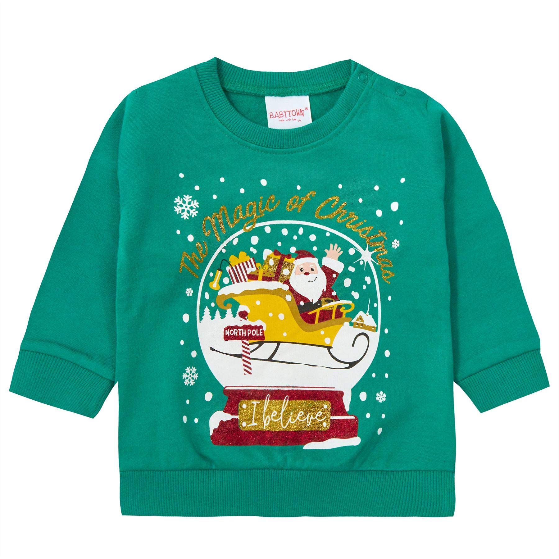 Festive Christmas Jumpers for Kids 6M-13Y - Holiday Family Outfits