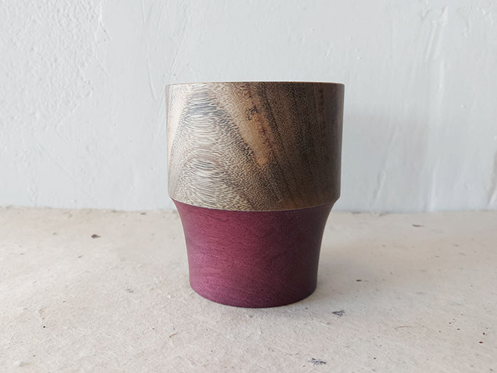 Handcrafted Japanese Wooden Yunomi Tea Cup by KOPPA - Traditional Ceremonial Tea Drinking Cup for Matcha, Sencha & Green Tea - Perfect for Zen Meditation, Tea Ceremonies & Home Relaxation