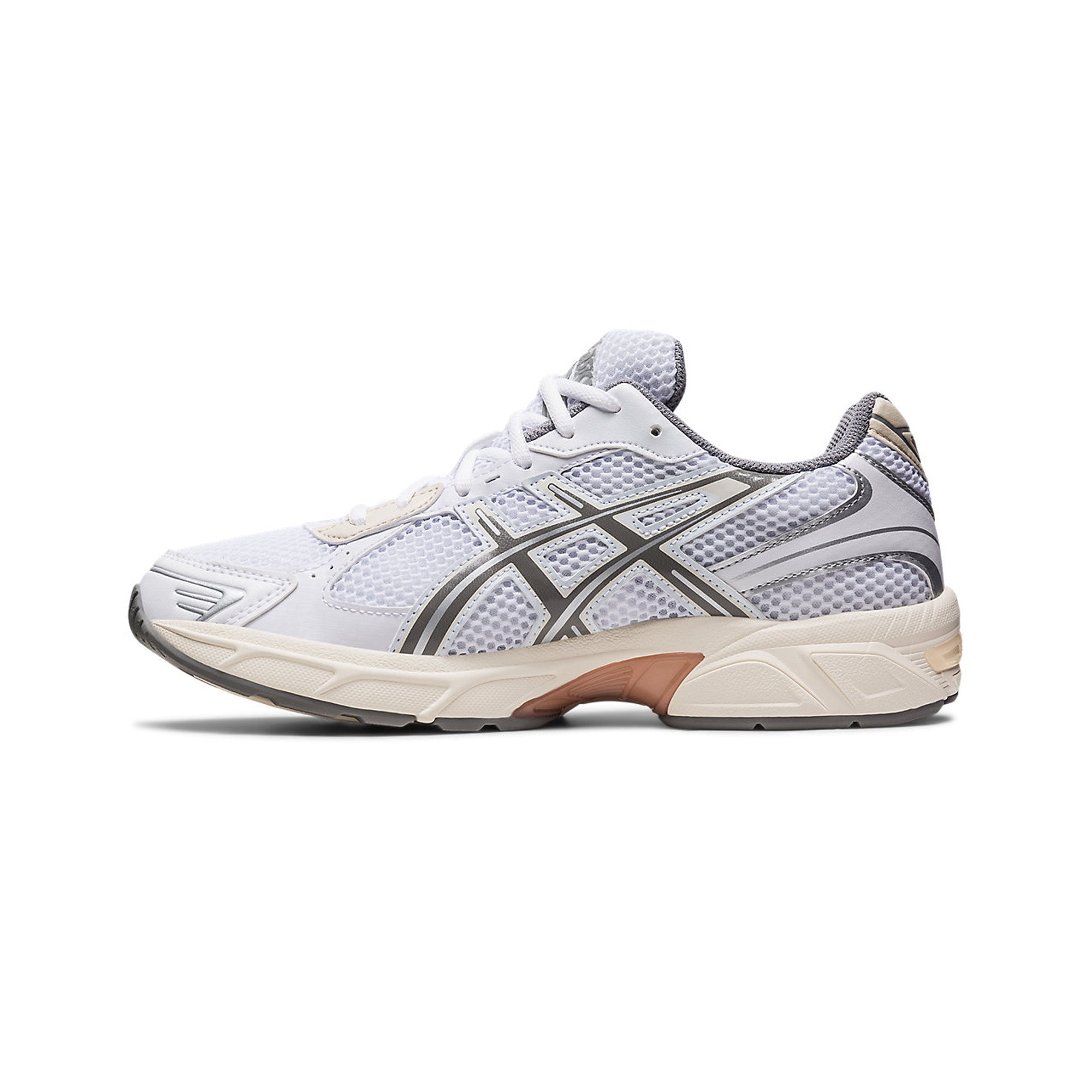 ASICS Gel 1130 'White Clay Grey' Running Shoes for Men (2023) - Lightweight Cushioned Sneakers for Jogging, Gym Workouts & Everyday Wear
