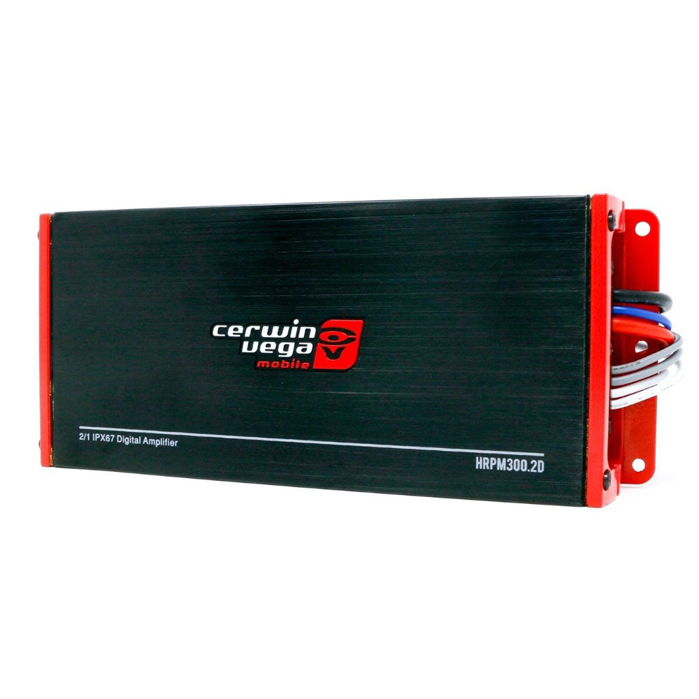Cerwin Vega RPMRZRKM21 2DR KIT 14 + Razor Specific Front Speaker Kit with 2 Channel Digital Amplifier - Premium Car Audio System for Off-Road Vehicles & UTVs - Perfect for Adventure Enthusiasts & Outdoor Music Lovers