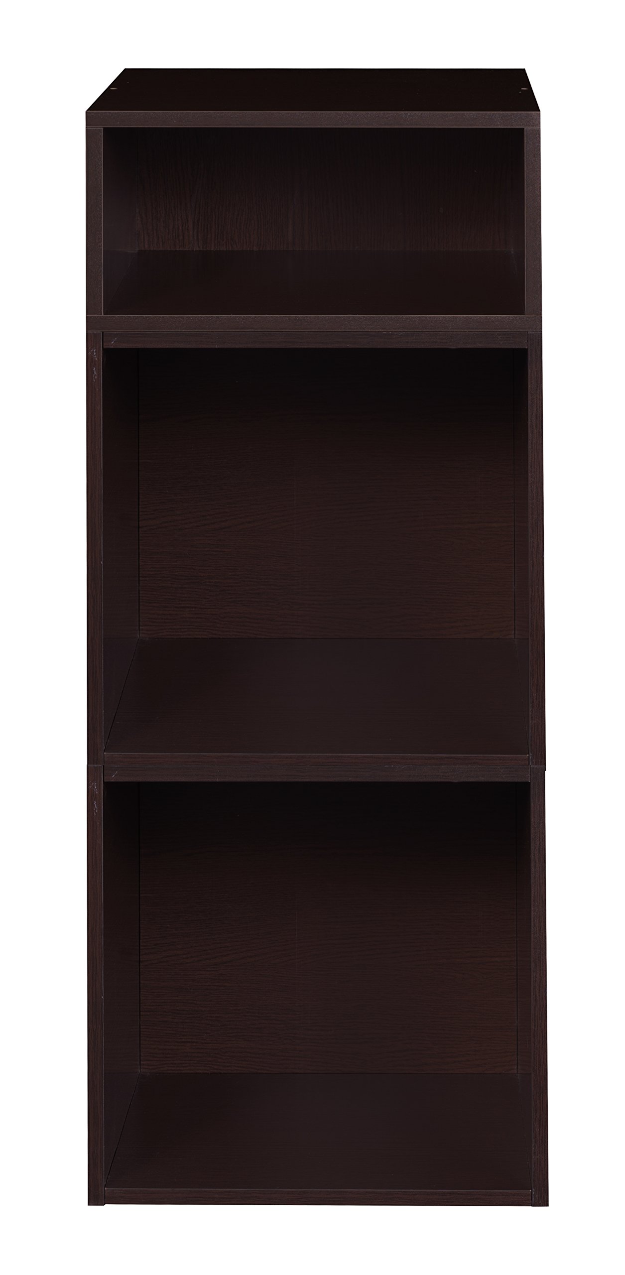 Premium Niche Cubo Deluxe Storage Set with Full & Half Size Cubes (2+1) - Truffle Brown | Modular Organizer for Closet, Nursery & Home Office Storage Solutions